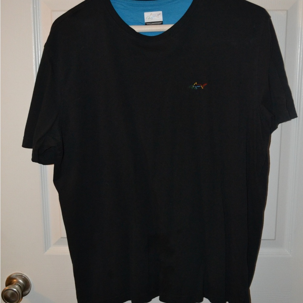 Greg Norman T-Shirt with Embroidered Logo